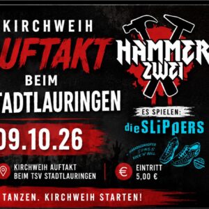 Eintrittskarte – Kirchweih-Auftakt beim TSV Stadtlauringen (09.10.2026)